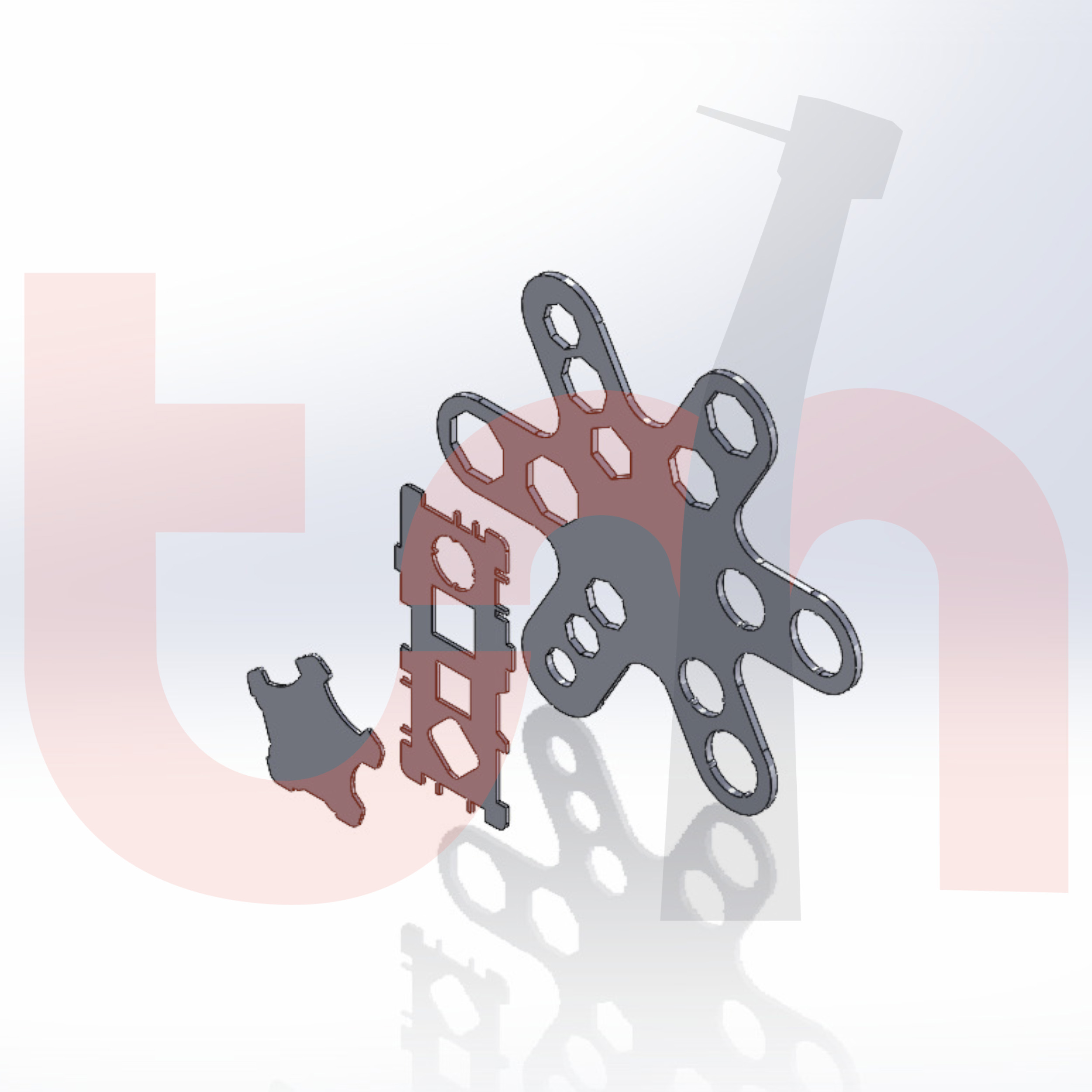 ست آچار درب توربین و آنگل دندانپزشکی برند توربین مارکت